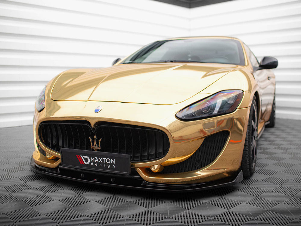 Maxton Design Front Splitter V.1 Maserati Granturismo Mk1 Facelift - MS-GT-1F-FD1G - Image 2