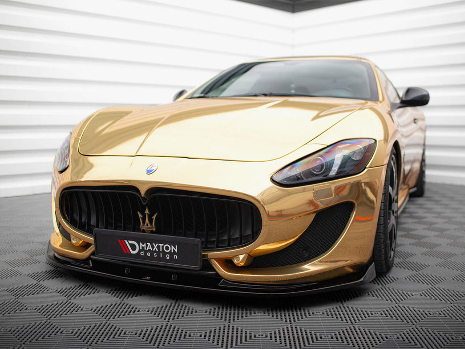 Maxton Design Front Splitter V.1 Maserati Granturismo Mk1 Facelift - MS-GT-1F-FD1G - Image 2