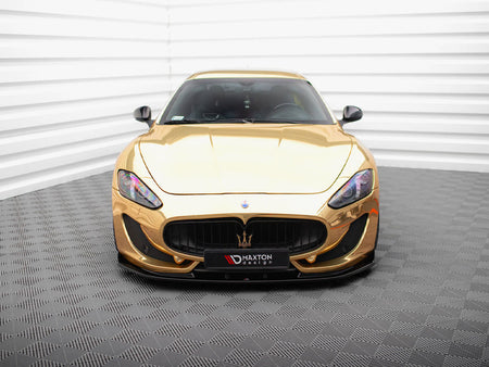 Maxton Design Front Splitter V.1 Maserati Granturismo Mk1 Facelift - MS-GT-1F-FD1G - Image 3