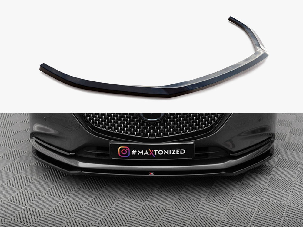 Maxton Design Front Splitter V.1 Mazda 6 Mk3 Facelift - MA-6-3F-K-FD1G - Image 1