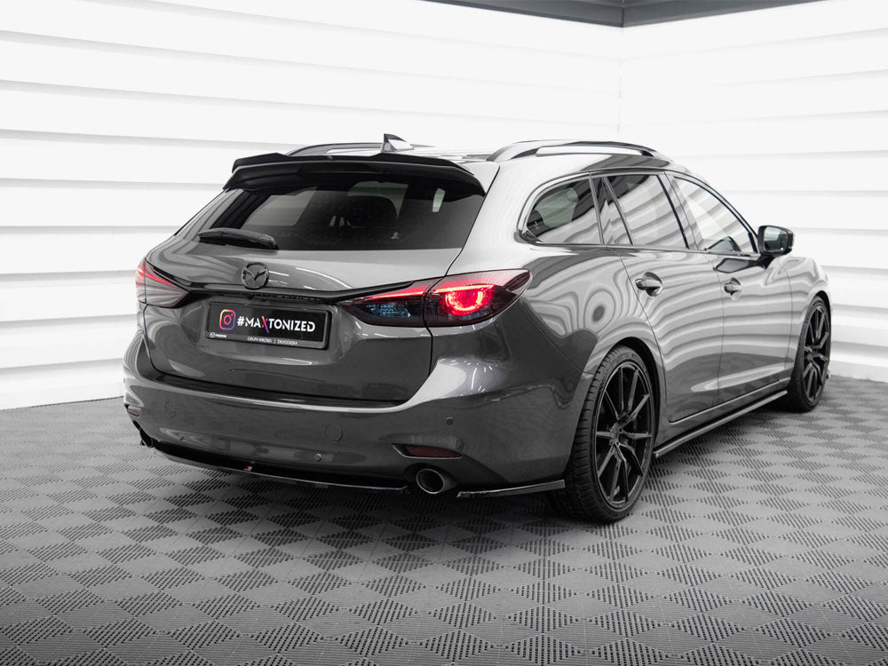 Maxton Design Central Rear Splitter Mazda 6 Mk3 Facelift - MA-6-3F-K-RD1G - Image 2