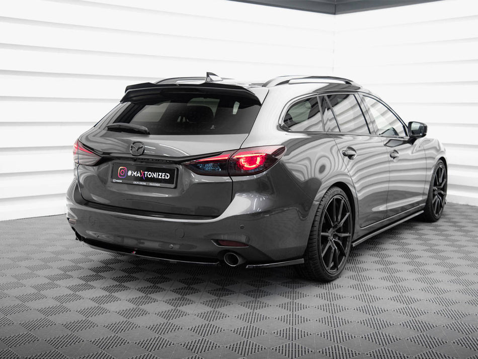 Maxton Design Central Rear Splitter Mazda 6 Mk3 Facelift - MA-6-3F-K-RD1G - Image 2