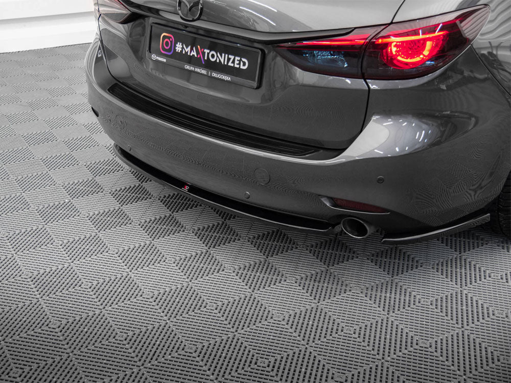 Maxton Design Central Rear Splitter Mazda 6 Mk3 Facelift - MA-6-3F-K-RD1G - Image 3