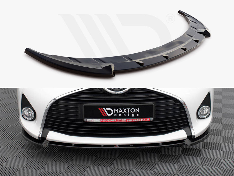 MAXTON DESIGN Front Splitter Toyota Yaris Mk3 Facelift