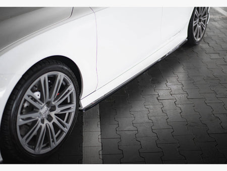 Maxton Design Side Skirts Diffusers V.2 Audi RS7 C7 - AU-RS7-1F-SD2G - Image 3