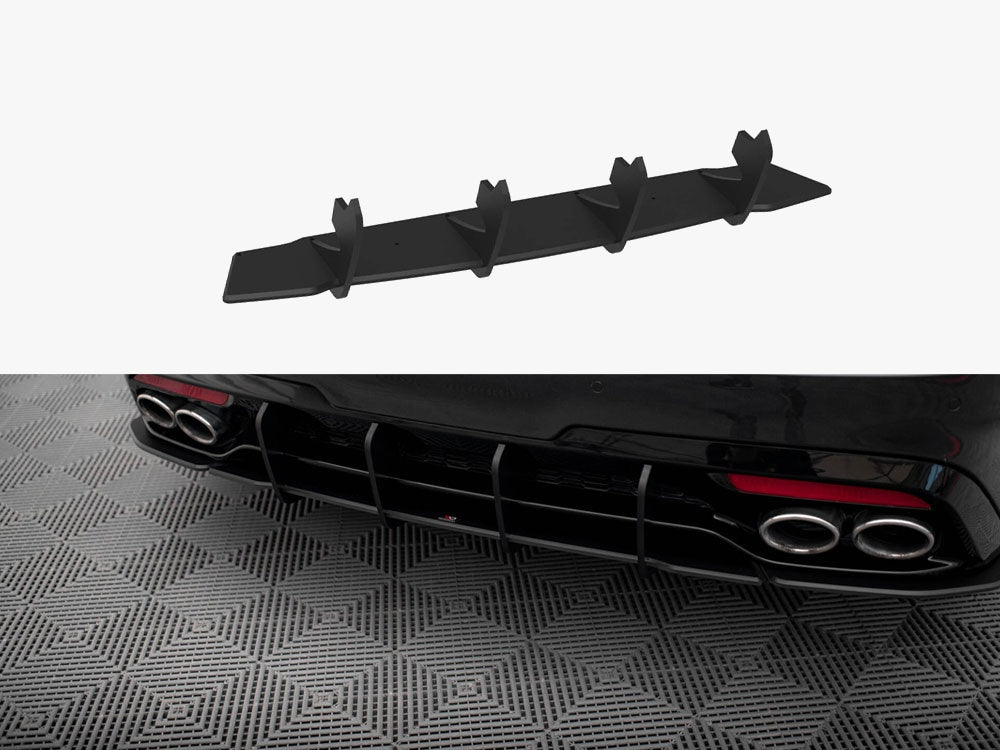 Maxton Design Street PRO Rear Diffuser V.1 Kia Stinger GT / GT-Line Mk1 - KIST1GTLINECNC-RS1B - Image 1