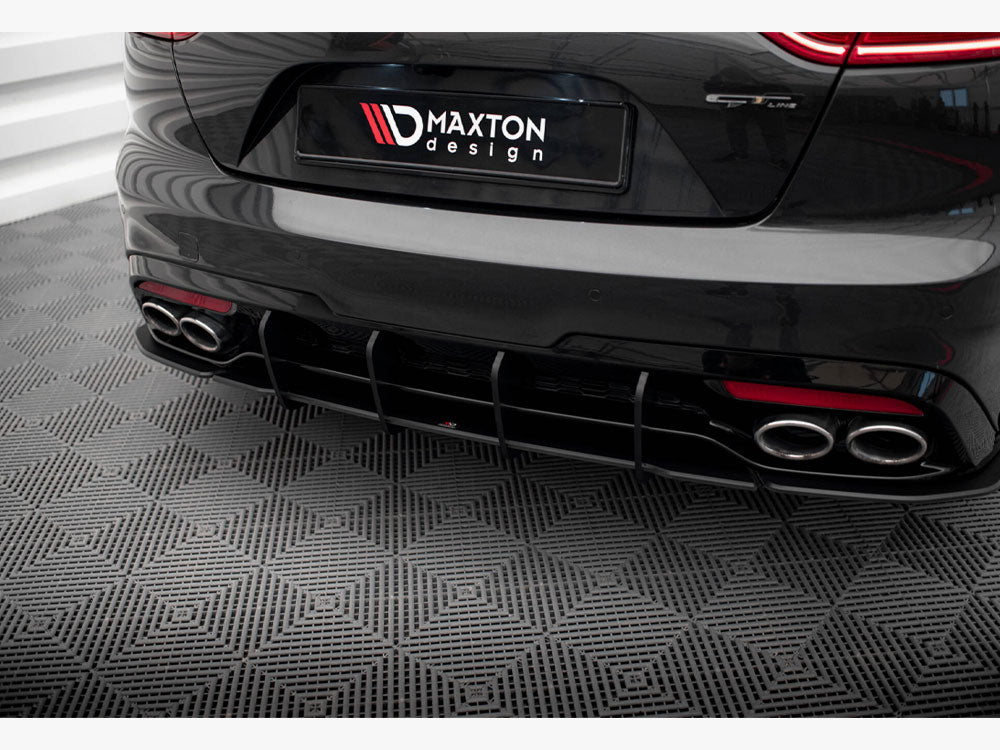 Maxton Design Street PRO Rear Diffuser V.1 Kia Stinger GT / GT-Line Mk1 - KIST1GTLINECNC-RS1B - Image 3
