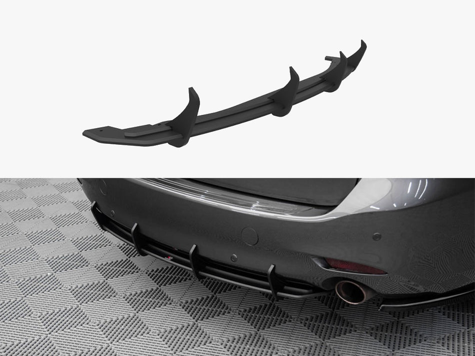 Maxton Design Street PRO Rear Diffuser Mazda 6 Mk3 Facelift - MA63FKCNC-RS1B - Image 1