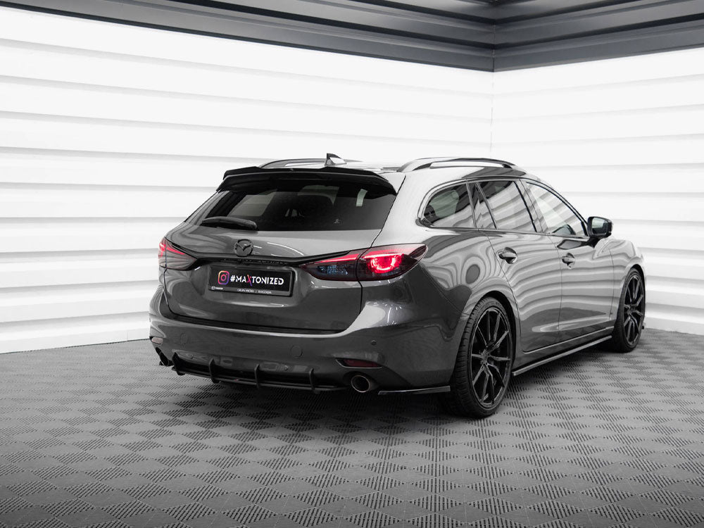 Maxton Design Street PRO Rear Diffuser Mazda 6 Mk3 Facelift - MA63FKCNC-RS1B - Image 2