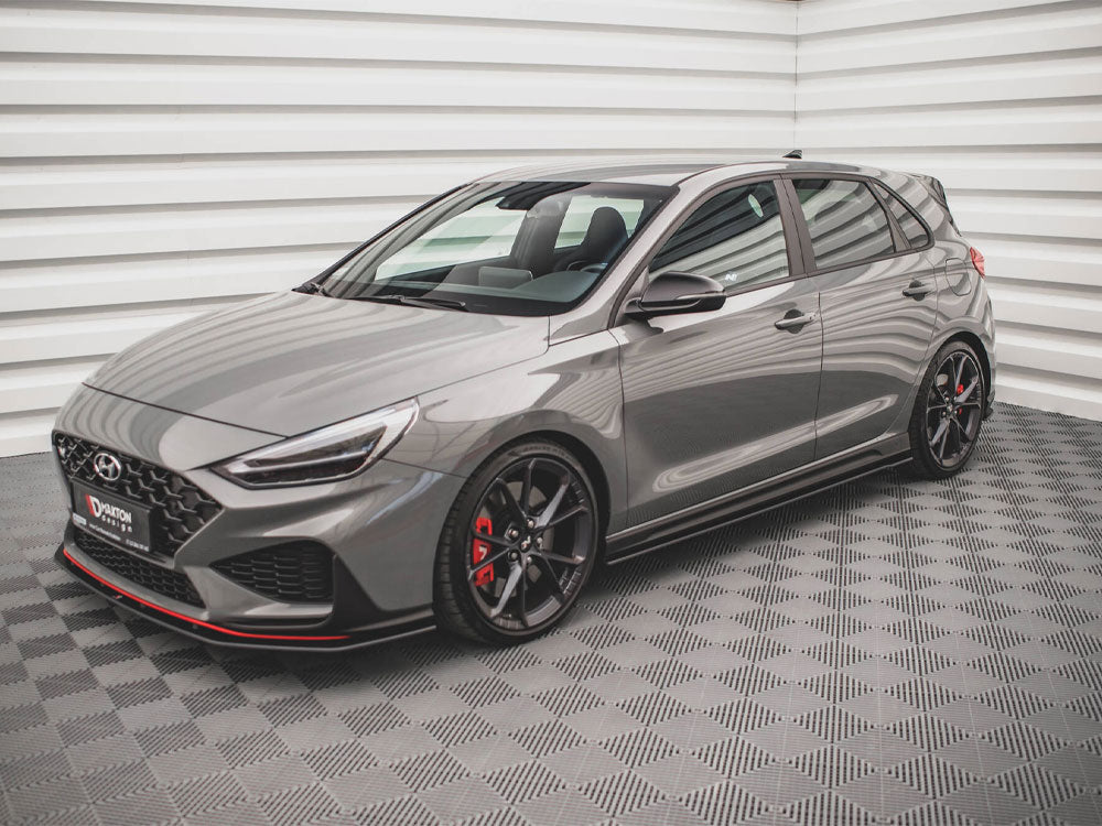 Street PRO Side Skirt Diffusers V.2 Hyundai I30 N / N-Line Hatchback / Fastback Mk3 / Mk3 Facelift