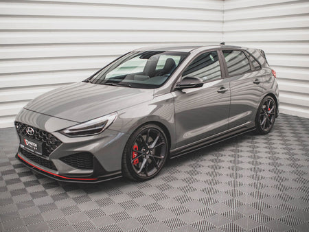 Street PRO Side Skirt Diffusers V.2 Hyundai I30 N / N-Line Hatchback / Fastback Mk3 / Mk3 Facelift