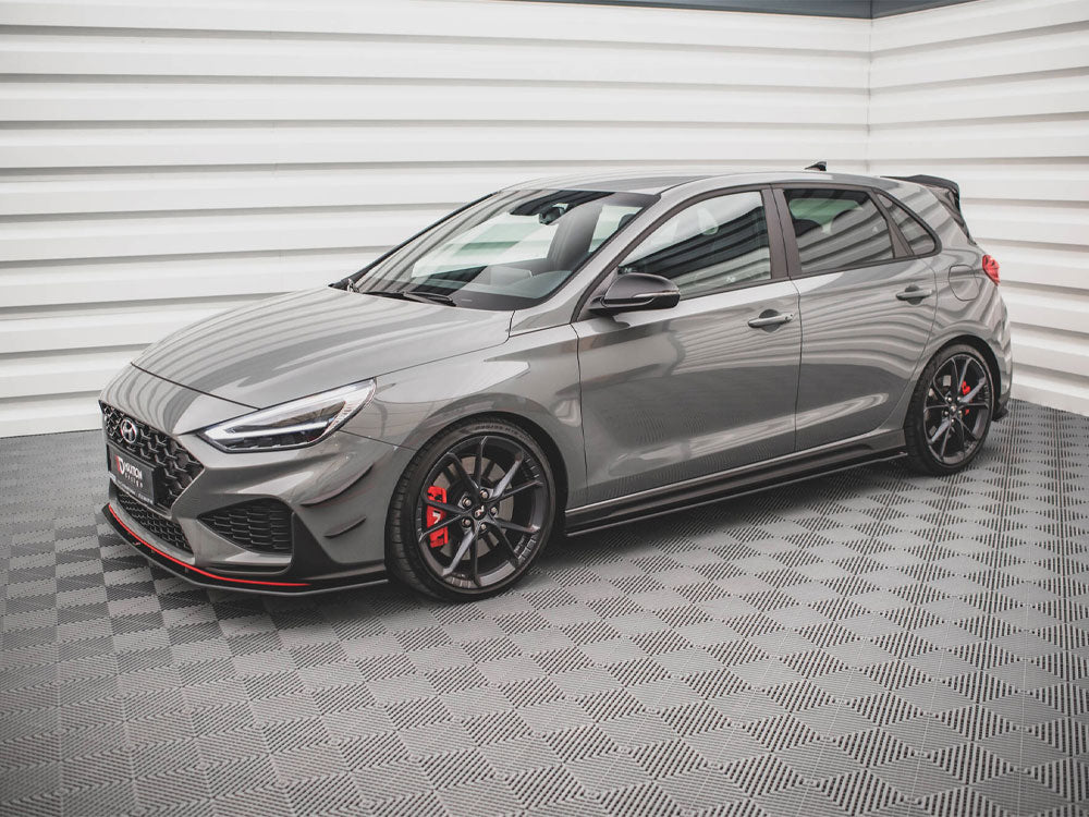 Street PRO Side Skirt Diffusers V.2 Hyundai I30 N / N-Line Hatchback / Fastback Mk3 / Mk3 Facelift