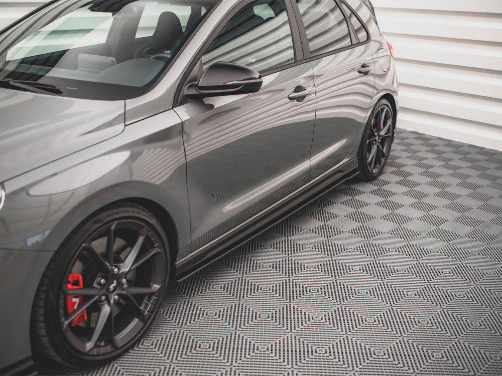 Street PRO Side Skirt Diffusers V.2 Hyundai I30 N / N-Line Hatchback / Fastback Mk3 / Mk3 Facelift