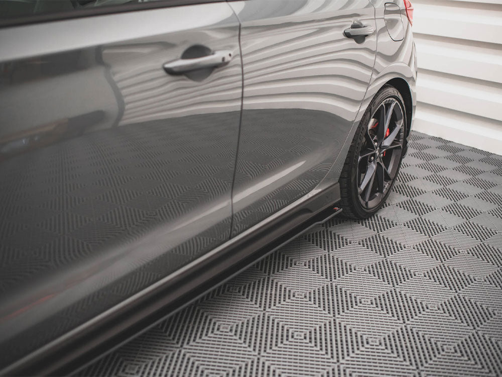 Street PRO Side Skirt Diffusers V.2 Hyundai I30 N / N-Line Hatchback / Fastback Mk3 / Mk3 Facelift