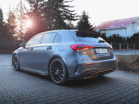 Rear Splitter (Vertical Bars) Mercedes-Benz A Hatchback AMG Line W177