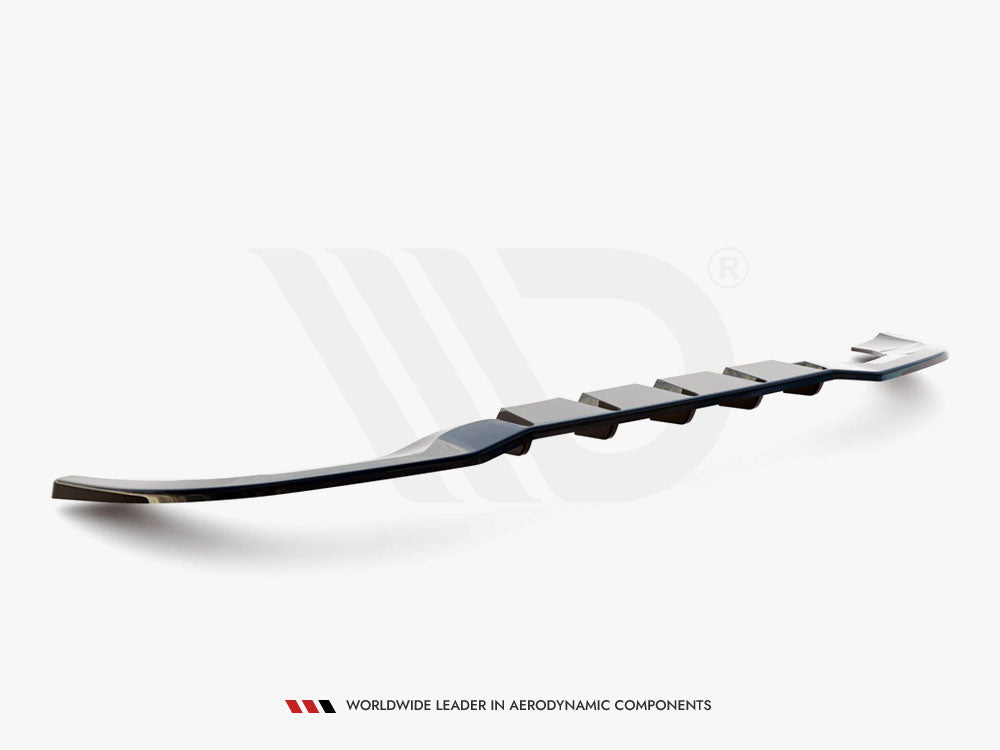 Maxton Design Rear Splitter (Vertical Bars) Mercedes-Benz A Hatchback AMG Line W177 - ME-A-177-AMGLINE-RD1G+RD2G - Image 4