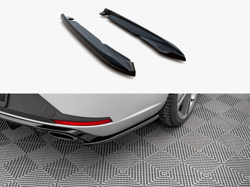 Maxton Design Rear Side Splitters V.2 Seat Leon Cupra Sportstourer Mk3 - SE-LE-3-CU-ST-RSD2G - Image 1