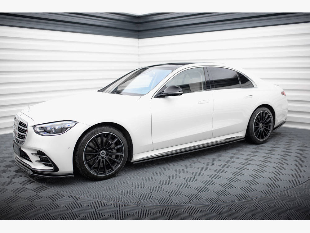 Maxton Design Side Skirts Diffusers Mercedes-Benz S AMG-Line W223 - ME-S-223-AMGLINE-SD2G - Image 2
