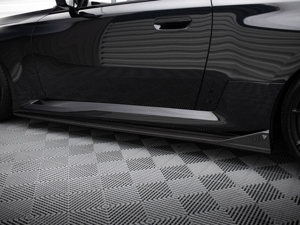 Maxton Design Carbon Fiber Side Skirts BMW M2 G87 - CF-BM-M2-G87-SD1-245-P - Image 4