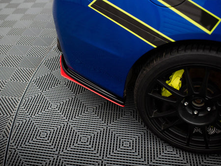 Maxton Design Rear Side Splitters V.2 Subaru WRX STI - SUIM4WRXSTI-RSD1RRED+RSD1G - Image 4