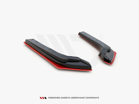 Maxton Design Rear Side Splitters V.2 Subaru WRX STI - SUIM4WRXSTI-RSD1RRED+RSD1G - Image 5