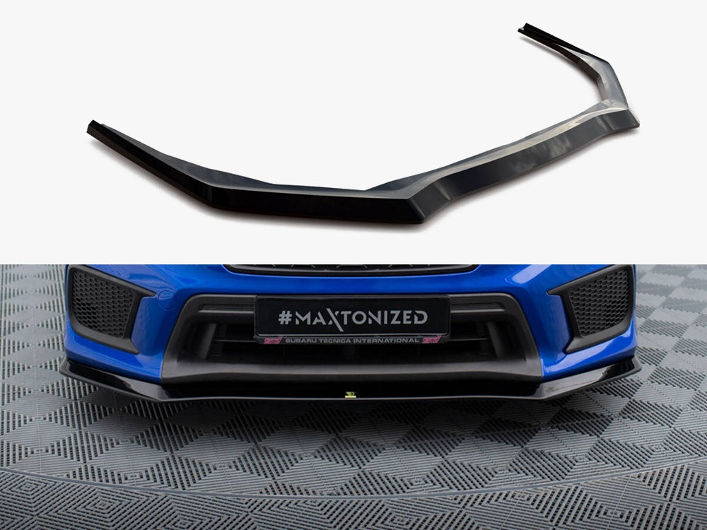 Maxton Design Front Splitter V.1 Subaru WRX STI Mk1 Facelift - SU-IM-4F-WRX-STI-FD1G - Image 1