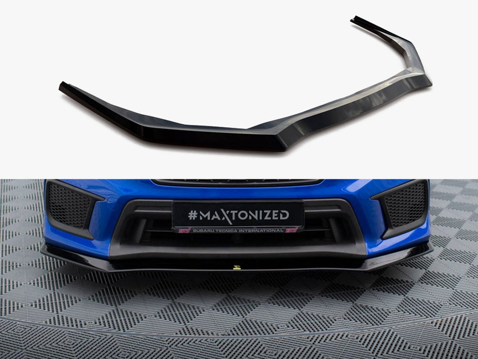 Maxton Design Front Splitter V.1 Subaru WRX STI Mk1 Facelift - SU-IM-4F-WRX-STI-FD1G - Image 1