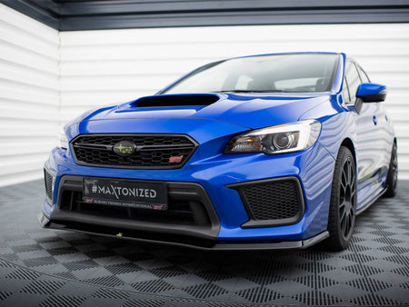 Maxton Design Front Splitter V.1 Subaru WRX STI Mk1 Facelift - SU-IM-4F-WRX-STI-FD1G - Image 2