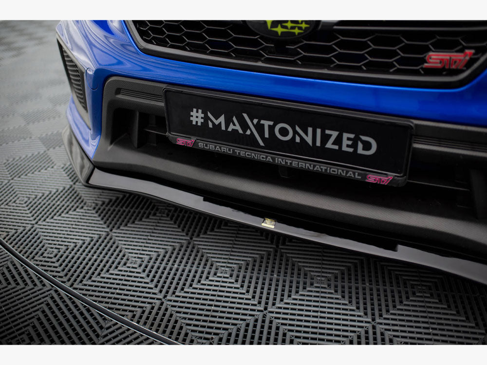 Maxton Design Front Splitter V.1 Subaru WRX STI Mk1 Facelift - SU-IM-4F-WRX-STI-FD1G - Image 4