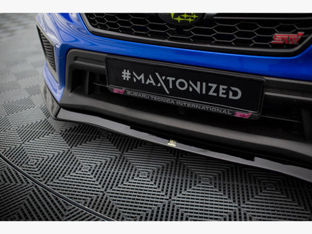 Maxton Design Front Splitter V.1 Subaru WRX STI Mk1 Facelift - SU-IM-4F-WRX-STI-FD1G - Image 4