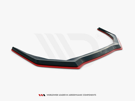 Maxton Design Front Splitter V.2 Subaru WRX STI Mk1 Facelift - SU-IM-4F-WRX-STI-FD1G+FD1RRED - Image 5