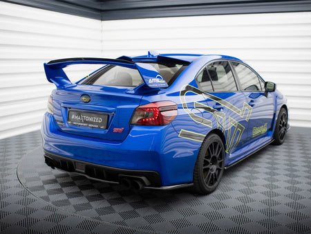 Maxton Design Central Rear Splitter V.2 Subaru WRX STI Mk1 - SU-IM-4F-WRX-STI-RD1G - Image 2