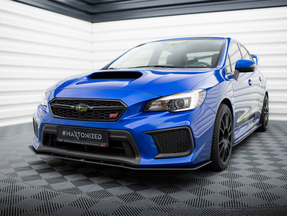 Maxton Design Street PRO Front Splitter Subaru WRX STI Mk1 Facelift - SUIM4FWRXSTICNC-FD1B - Image 2