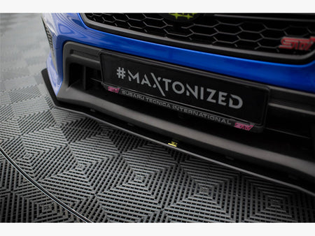 Maxton Design Street PRO Front Splitter Subaru WRX STI Mk1 Facelift - SUIM4FWRXSTICNC-FD1B - Image 4