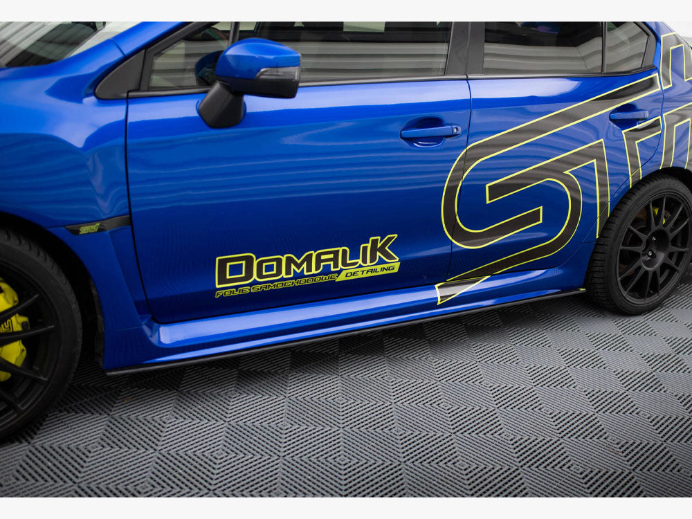 Maxton Design Street PRO Side Skirts Diffusers Subaru WRX STI Mk1 - SUIM4FWRXSTICNC-SD1B - Image 3