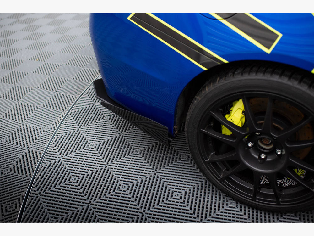 Maxton Design Street Pro Rear Side Splitters + Flaps Subaru WRX STI Mk1 - SUIM4FWRXSTICNC-RSD1B+RSF1G - Image 4