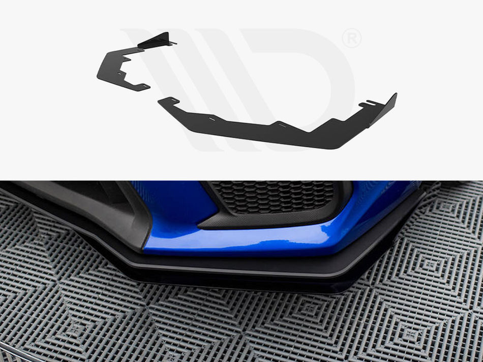 MAXTON DESIGN Front Flaps Subaru WRX STI Mk1 Facelift