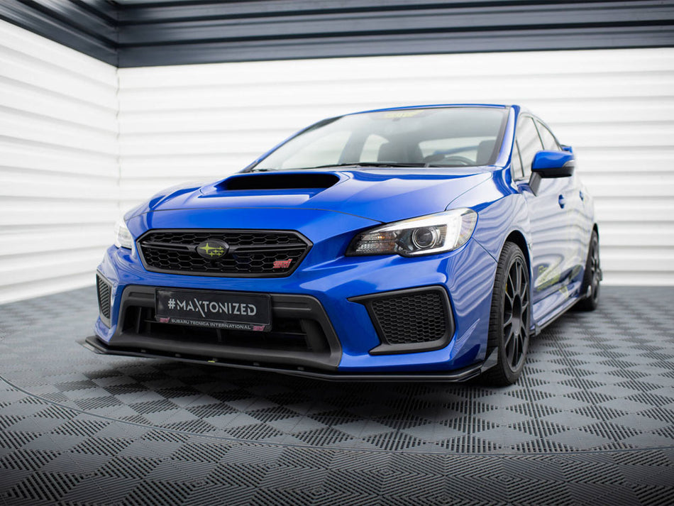 Maxton Design Front Flaps Subaru WRX STI Mk1 Facelift - SUIM4FWRXSTICNC-FSF1G - Image 2