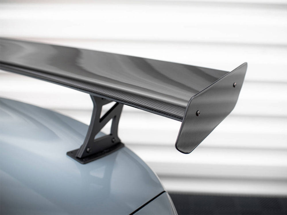 Maxton Design Carbon Spoiler With Internal Brackets Uprights BMW M3 G80 / M340i G20 / 3 M-Pack G20 / 3 Standard G20 - CF-BM-3-G80-M-WING5-INT-245-P - Image 4