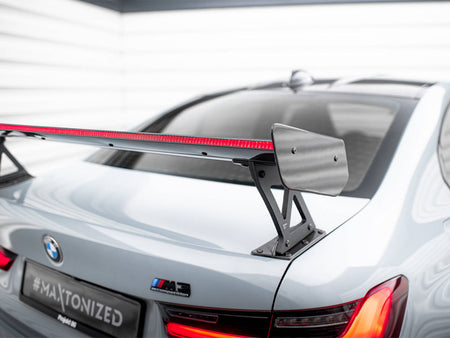 Carbon Spoiler With External Brackets Uprights + LED BMW M3 G80 / M340i G20 / 3 M-Pack G20 / 3 Standard G20