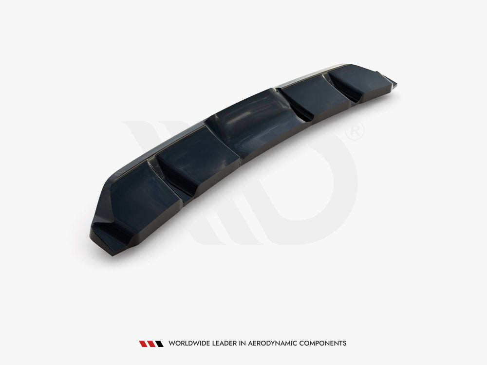 Maxton Design Central Rear Splitter (Vertical Bars) Kia Ceed GT Mk3 Facelift - KI-CE-3F-GT-RD1G+RD2G - Image 6