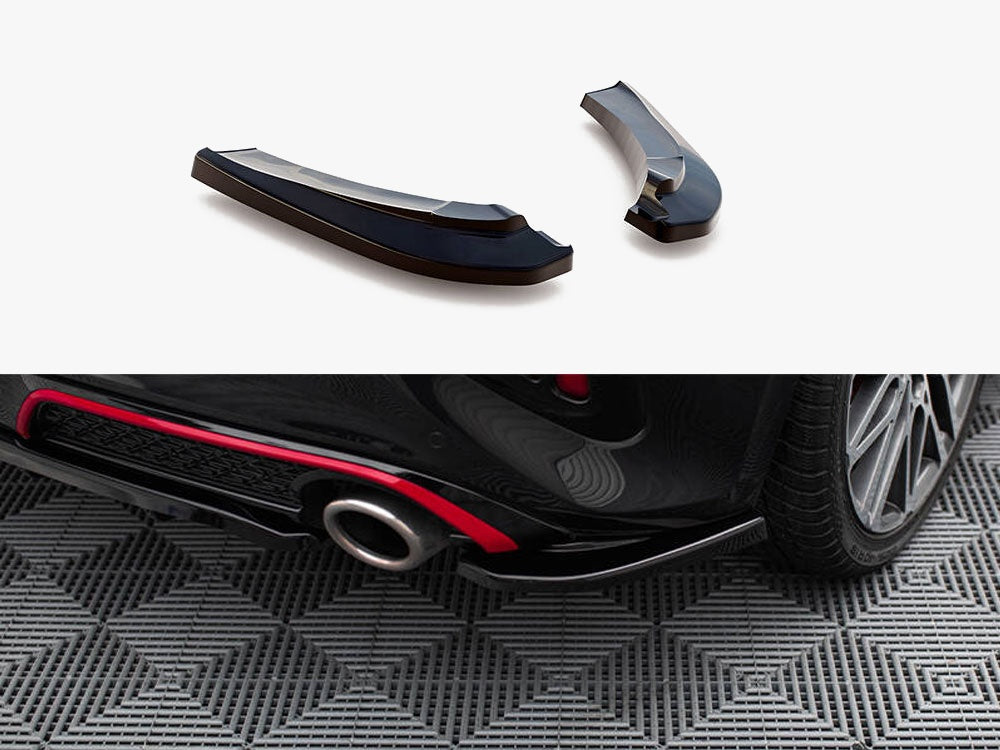 Maxton Design Rear Side Splitters Kia Ceed GT Mk3 Facelift - KI-CE-3F-GT-RSD1G - Image 1