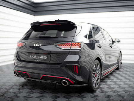 Maxton Design Rear Side Splitters Kia Ceed GT Mk3 Facelift - KI-CE-3F-GT-RSD1G - Image 2