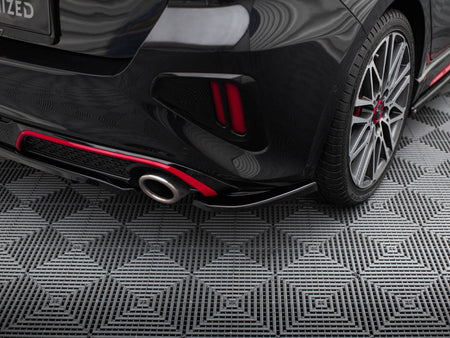 Maxton Design Rear Side Splitters Kia Ceed GT Mk3 Facelift - KI-CE-3F-GT-RSD1G - Image 3