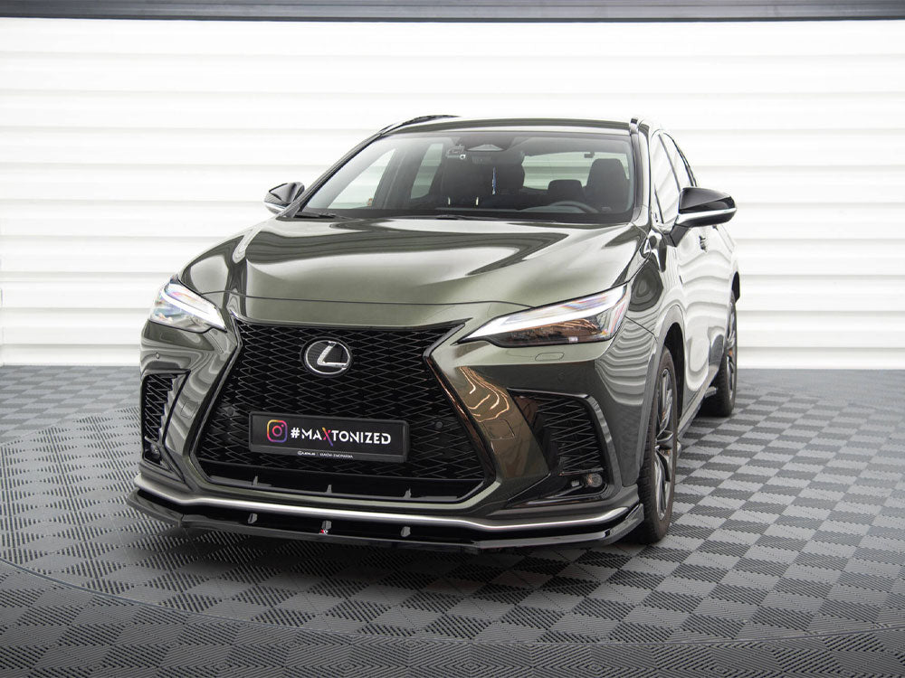 Maxton Design Front Splitter V.1 Lexus NX F-Sport Mk2 - LE-NX-2-FSPORT-FD1G - Image 2
