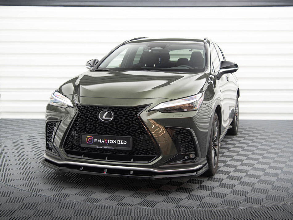 Maxton Design Front Splitter V.1 Lexus NX F-Sport Mk2 - LE-NX-2-FSPORT-FD1G - Image 2