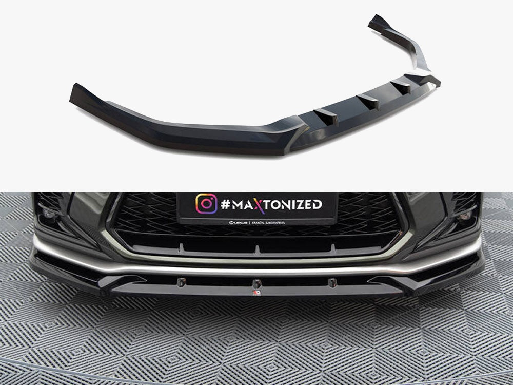 Maxton Design Front Splitter V.2 Lexus NX F-Sport Mk2 - LE-NX-2-FSPORT-FD2G - Image 1