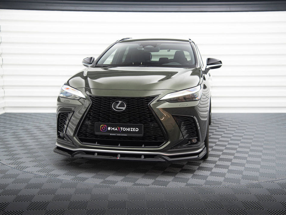 Maxton Design Front Splitter V.2 Lexus NX F-Sport Mk2 - LE-NX-2-FSPORT-FD2G - Image 2