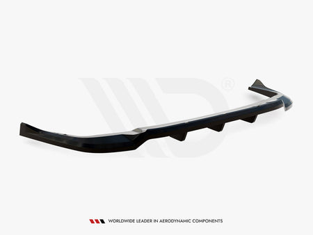 Maxton Design Central Rear Splitter (Vertical Bars) Lexus NX F-Sport Mk2 - LE-NX-2-FSPORT-RD1G+RD2G - Image 4