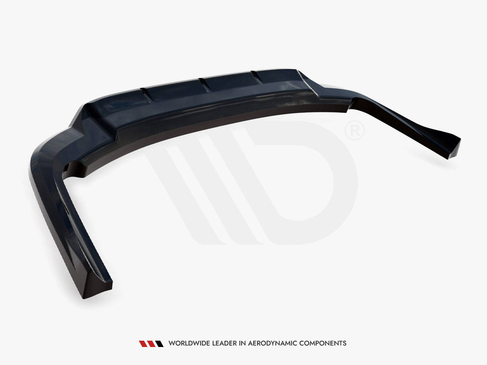 Maxton Design Central Rear Splitter (Vertical Bars) Lexus NX F-Sport Mk2 - LE-NX-2-FSPORT-RD1G+RD2G - Image 5